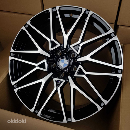 R20 BMW 5x112 G Seeria x5 x6 x7 AMZ 996D Black polish 20x10.5 ja 20x9
