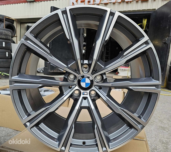 R20 BMW 5x112 G Seeraia x5 x6 x7 AMZ 796D Gray polished 20x10.5 ja 20x9