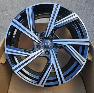 R19 AUDI VW SEAT SKODA AMZ 5548 Black polished with powder coating 19x8 5x112 (1 foto / 1)