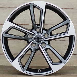 R16 AUDI VW SEAT SKODA AMZ HP822D Gray polished 16x7 5x112 (1 foto / 1)