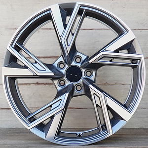 R19 AUDI VW SEAT SKODA AMZ 5057X Gray polished 19x8.5 5x112 (1 foto / 1)
