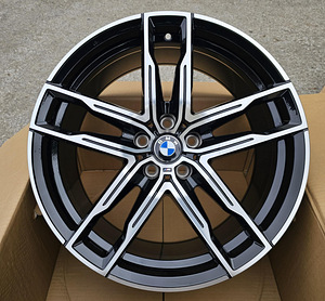 R19 BMW 5x112 G Seeria AMZ HP3076F Black polish 19x9.5 ja 19x8.5 erilaiad (1 фото из 1)