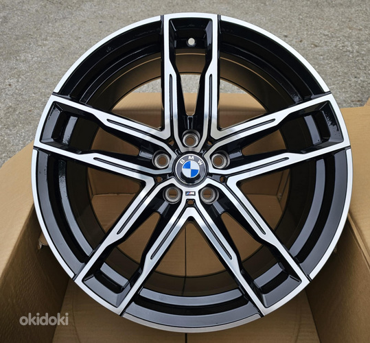 R19 BMW 5x112 G Seeria AMZ HP3076F Black polish 19x9.5 ja 19x8.5 erilaiad