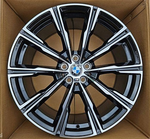 R20 veljed 5x112 BMW x5 x6 g seeria g05 g06 AMZ HP795D Black polish 20x10.5 ja 20x9 (1 foto / 1)