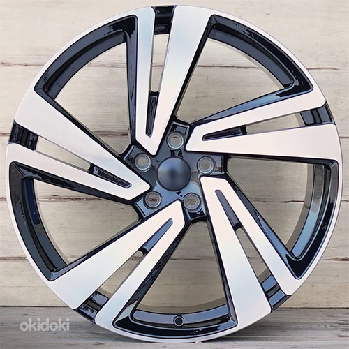 R18 AMZ 5641 Black polish 18x7.5 5x114.3