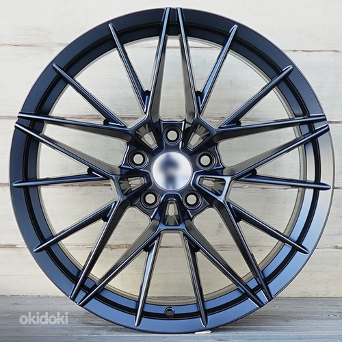 R18 AUDI VW SEAT SKODA MB AMZ ZKX318 Mat black 18x8 5x112