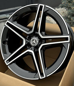 R22 5x112 MB GL GLE R GLS R ML AMZ H3067F Black polish 22x9.5 ja 22x11.5 (4 foto / 6)