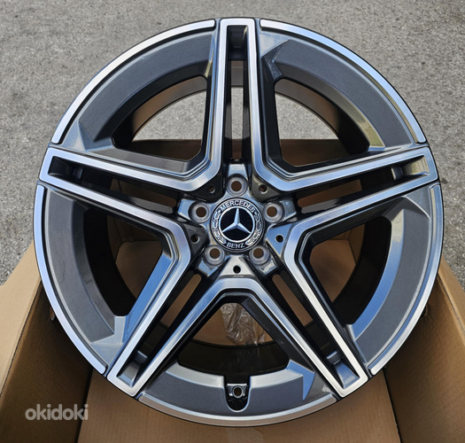 R21 veljed 5x112 MB GL GLE R GLS R ML, uued w164 w166 w167 AMZ H3067F Black polish 21x10 ja 21x11