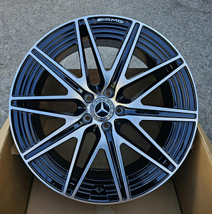 R20 MB 5x112 AMG AMZ H3121F Black polish 20x9.5 ja 20x8.5 erilaius (1 foto / 1)
