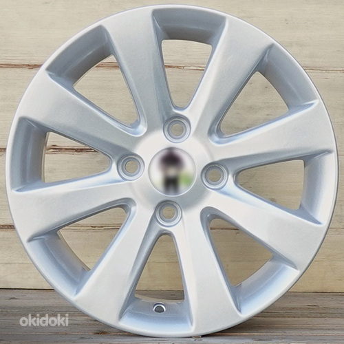R14 AMZ 81093 Silver 14x6 4x100
