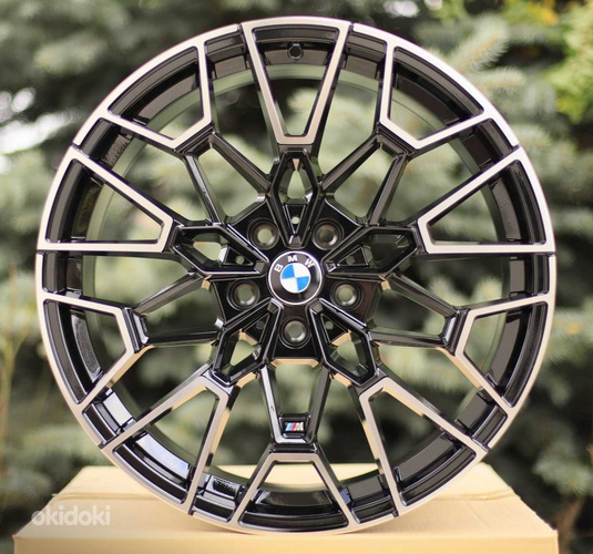 R20 BMW 5×120 M style 500/600/700 mudelile Black Polished Erilaiused 20×9.5 ja 20×8.5