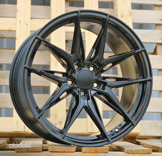 R19x8.5  5X112  ET  40  66.5  HX036  (IN3614F)  Black (BL)  For HAXER  (Z3)  (HYBRID FORGED)