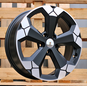 R18x6.5  5X114.3  ET  32  66.1  Y1274  (BKY1274)  Black Partial Polished Half Matt (BPHM)  For DACIA (1 foto / 1)