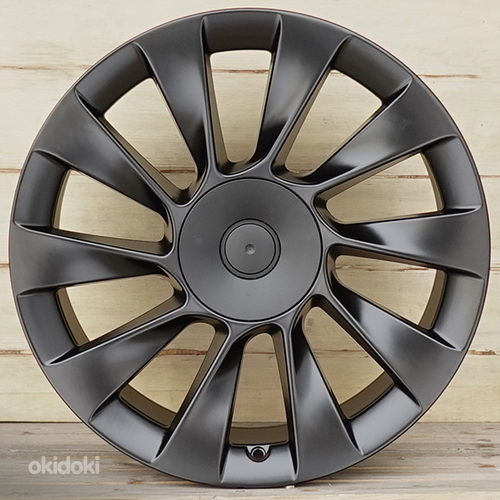 R20 tesla AMZ H3130F Matt Black  20x9.5  5x114.3  ET: 45  64.1 Color: Mat black (Mat B)