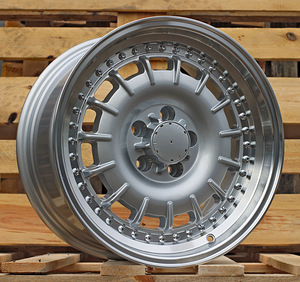 R17x9  5X112  ET  30  66.6  B1855  (IN3608F)  Silver+Polished Lip (SP)  For MER  (Z5)  (HYBRID FORGED Rear+Front) (1 foto / 1)