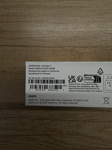 Apple AirPods 4 uued, originaal, karp (2 foto / 6)