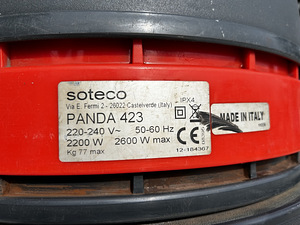 Soteco PANDA 423 Professional Dual-Motor Wet/Dry Vacuum (3 foto / 3)