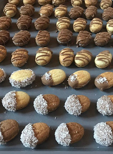 Smilšu rieksti un roku darbs cepumi (2 foto no 7)