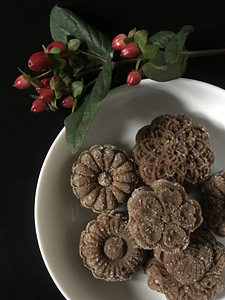 Smilšu rieksti un roku darbs cepumi (7 foto no 7)