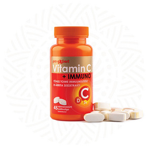 Vitamin C Pro Expert IMMUNO N45 närimistabletid (1 foto / 4)