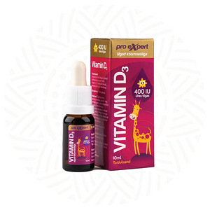 Vitamin D Pro Expert 400IU tilgad 10ml Lastele köömneõliga (1 foto / 4)