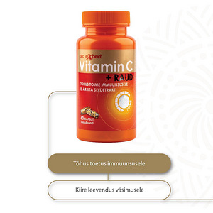 Vitamin C Pro Expert + Raud TR N60 pikatoimelised kapslid (2 foto / 4)