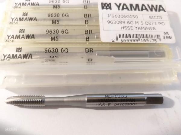 Метчик M5 YAMAWA (Japan) M96306G050 D371 PO HSSE (Новый) (фото #1)