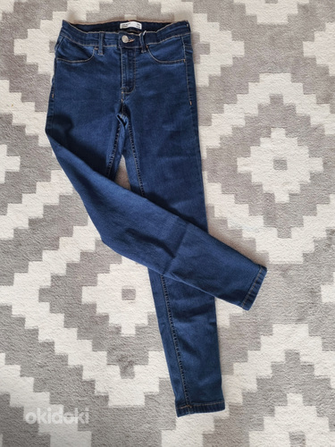 Новые темно-синие джинсы, размер S (фото #1)