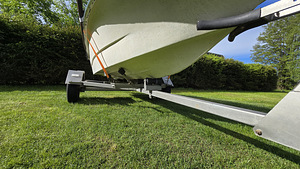 Soome mootorpaat 3.85m + Evinrude 20/25hp + haagis (6 foto / 9)