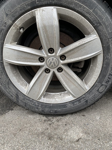 Оригинальные литые диски Vw "17 M+S (1 фото из 2)