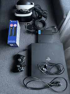 PlayStation 4 Pro + PS VR + PS Move + игры (1 фото из 5)