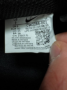 Nike AF1 черные (5 фото из 8)