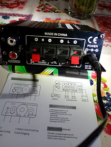 Võimendi HI FI 2×60w / 2× 20w uus pakendis (8 foto / 8)