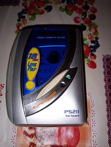 Kaseti mängija "AIWA" patareid+adapter.kaasas kantav. (1 foto / 4)