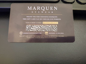 Подарочная карта Marquen eyewear (2 фото из 2)