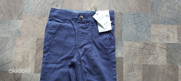Хлопковые брюки, новые, Denim&Co, размер: 92см (фото #2)