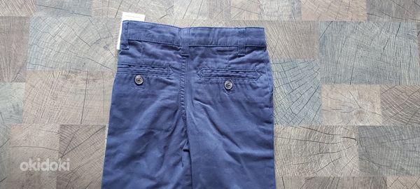 Хлопковые брюки, новые, Denim&Co, размер: 92см (фото #5)
