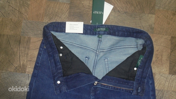 UUED Ralph Lauren sirgelõikelised teksad, suurus: M (foto #3)