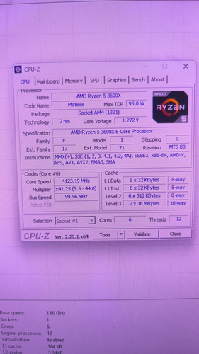 Ryzen 5 3600x