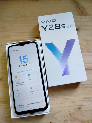 Mobiiltelefon Vivo Y28s 5G 4/128