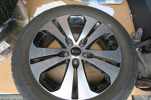 KIA литой диск 235/55 18" Hankook Optima (1 фото из 3)