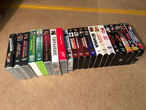 VHS kassetid filmidega