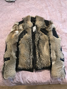 Мужская шуба волк+кожа lento fur (1 фото из 3)