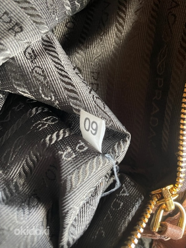 Кожаная сумка прада, оригинал (фото #10)