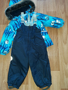 Talvekomplekt HUPPA jope ja LENNE traksipüksid 80/86 (2 foto / 3)