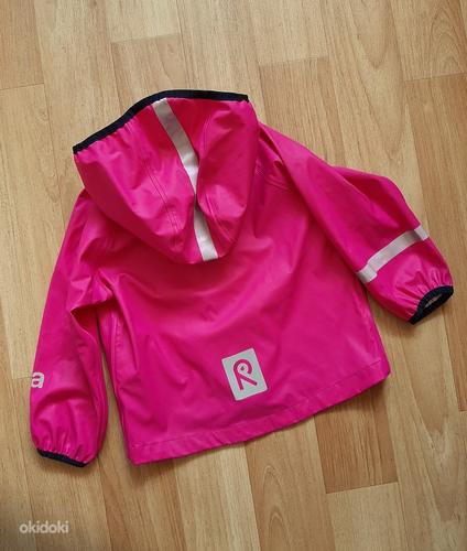 REIMA розовая резиновая куртка дождевик плащ 86 значительно больше (фото #2)