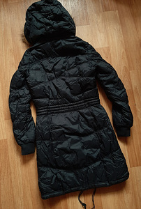Vero Moda must pikk jope mantel S sobib ka XS (1 foto / 3)
