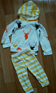 Комплект для мальчика 1,5-2-2,5.г, p. 90-92 кофта и штаны