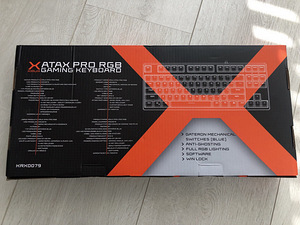 НОВАЯ механическая клавиатура ATAX PRO RGB KRX0079 Gateron (2 фото из 2)