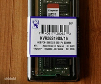 Mälu sülearvutile 16GB DDR4-2666 Sodimm, uus